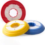 10 Pcs 60mm Silicone Fishing Line Storage Holders Fishing String Spools Fishing Line Winding Boards Line Keeper Fishing Rig Organizer - Image 2