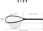 Fly Fishing Landing Net Soft Rubber Mesh Trout Net Catch and Release Net - Image 2