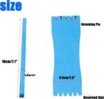 Fishing Leader Line Hook Holder,Fishing Line Foam Board Spool,10pcs Fishing Winding Board with Retaining Pins Accessories - Image 2