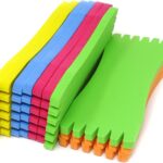 10PCS Fishing Line Foam Board, Fishing Line Foam Spool, Fishing Winding Board for Fishing Leader Line, Snelled Hooks & Rigs