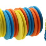 20PCS 70mm Colorful Fishing Line Foam Spools Fishing Line Storage Holder Fishing Winding Boards (Random Color)