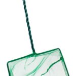 8 Inch Aquarium Fish Net, Wastes Skimming Cleaning Tool with Firm Handle for Fish Tanks Small Ponds