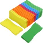 20pc Sheet Leader Winders Fishing Line Board Fishing and Rigging Spools Winding Line Organizer Fishing Foam Line Holder Fishing Snelled Hook Holder Sponge To Rotate Goalkeeper