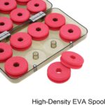 16pcs Fishing Foam Spools & Board - Fishing Line Organizer Accessories - Image 2