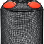 Extra Large Foldable Floating Fishing Basket for Live Caught Fish, Floatable Fishing Net Basket, Heavy Duty Coated Portable Fish Basket